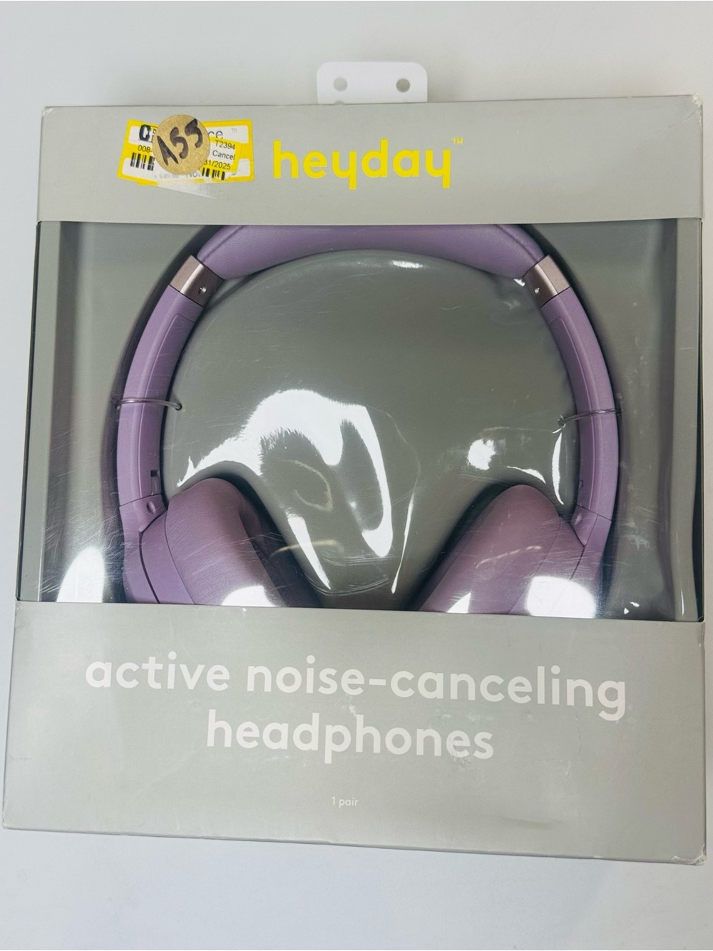 heyday Over-Ear Active Noise-Canceling Headphones - Lavender